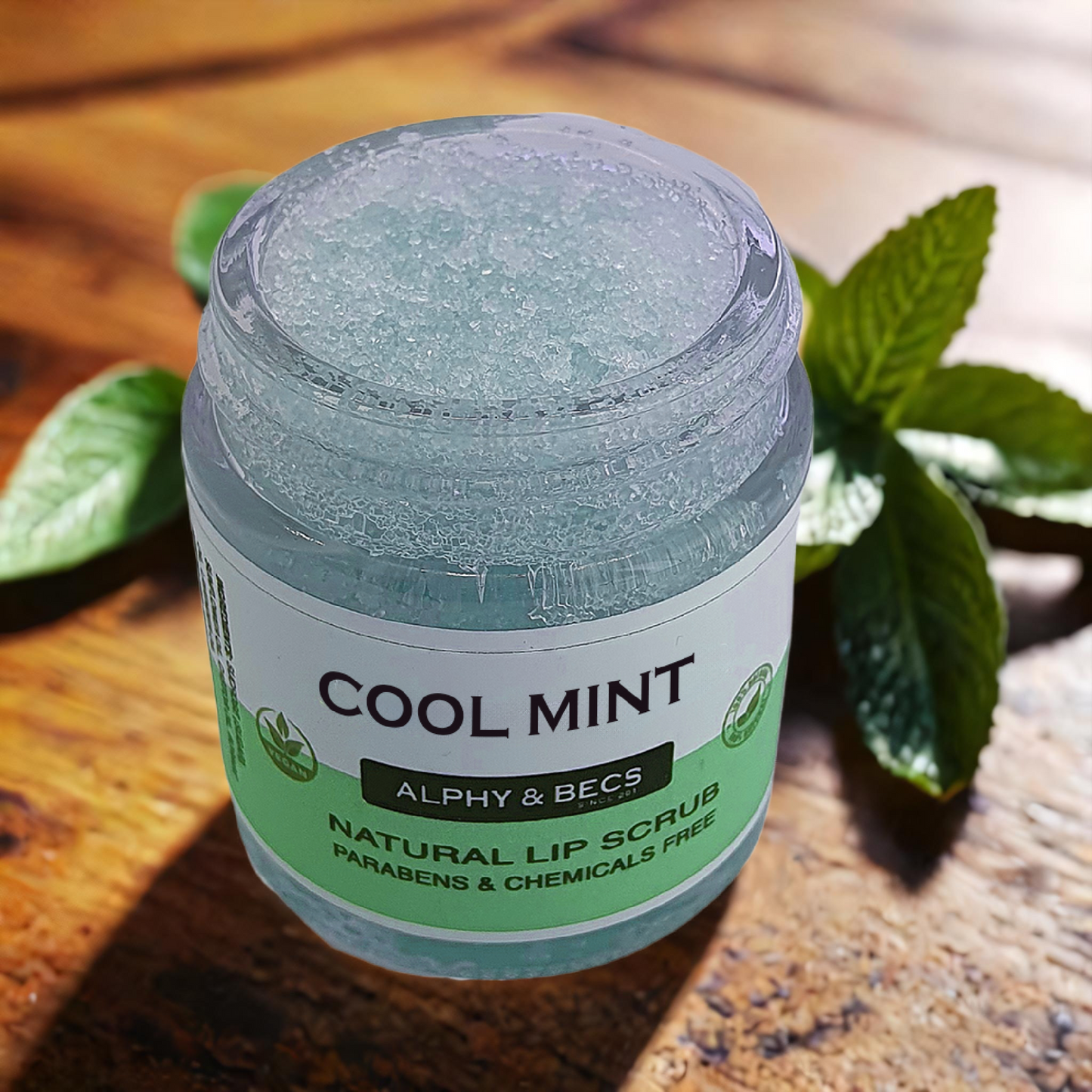 Sugar Lip Scrub - Cool Mint - Vegan - 30gr.