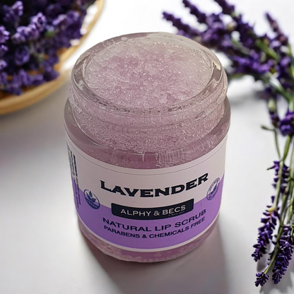 Sugar Lip Scrub - Lavender - Vegan - 30gr.