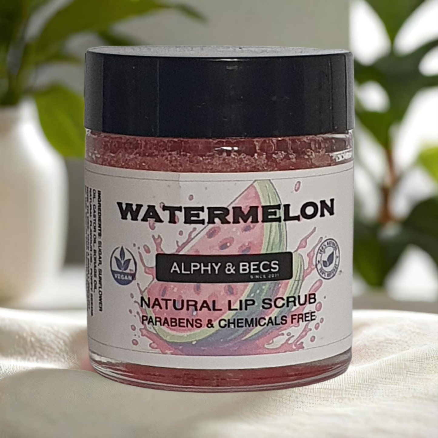 Sugar Lip Scrub - Watermelon - Vegan - 30gr.