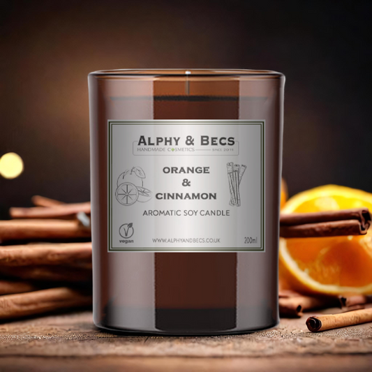 Orange & Cinnamon - Aromatic Candle